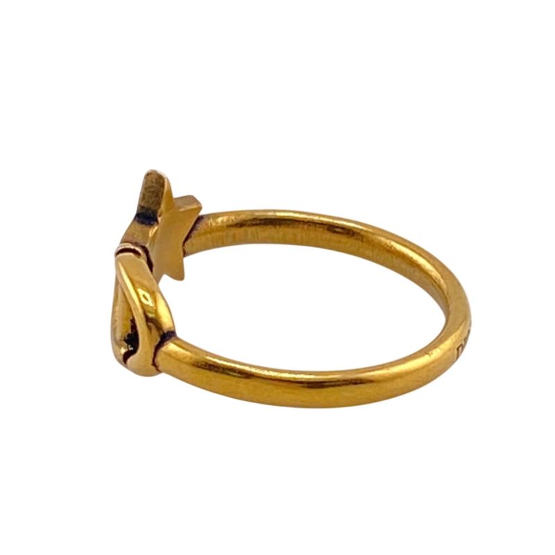 Dior Christian Ring Gold