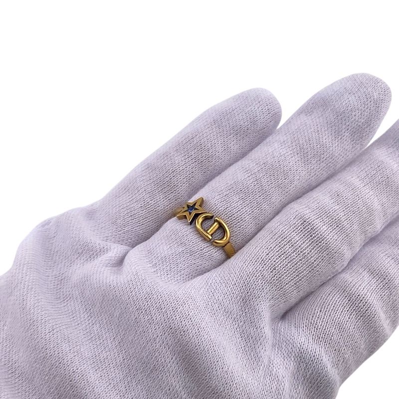 Dior Christian Ring Gold