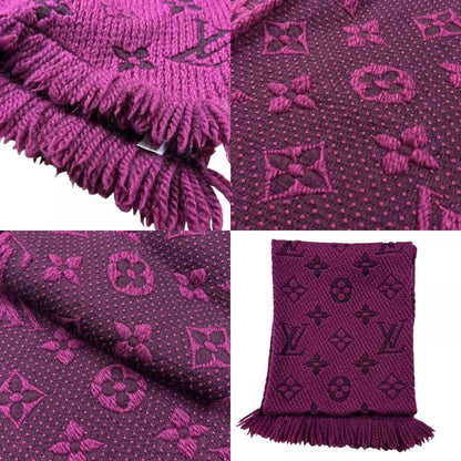 Louis Vuitton Scarf Wool Purple