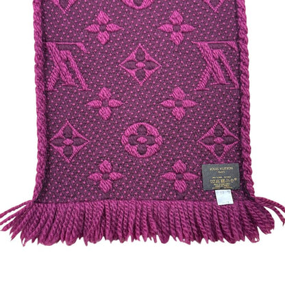 Louis Vuitton Scarf Wool Purple