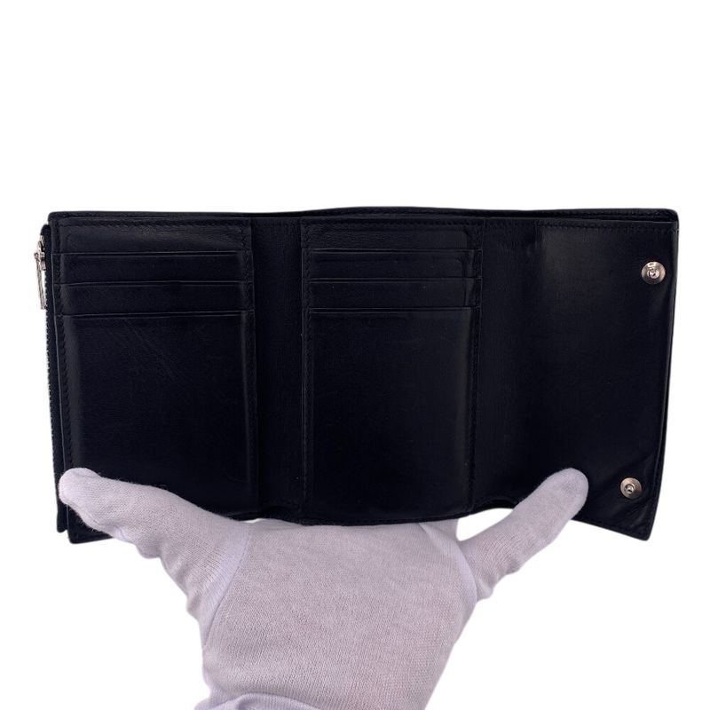 Loewe Trifold Wallet Leather Linen