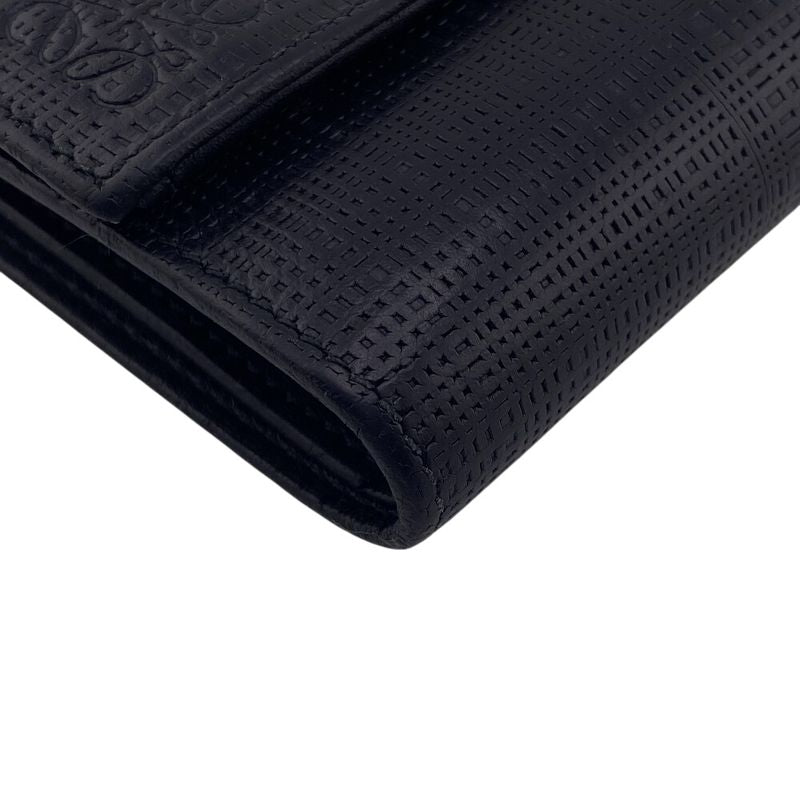 Loewe Trifold Wallet Leather Linen