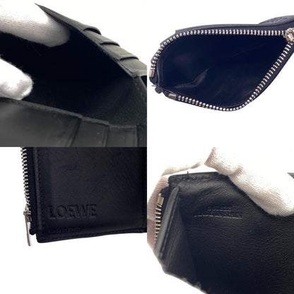 Loewe Trifold Wallet Leather Linen