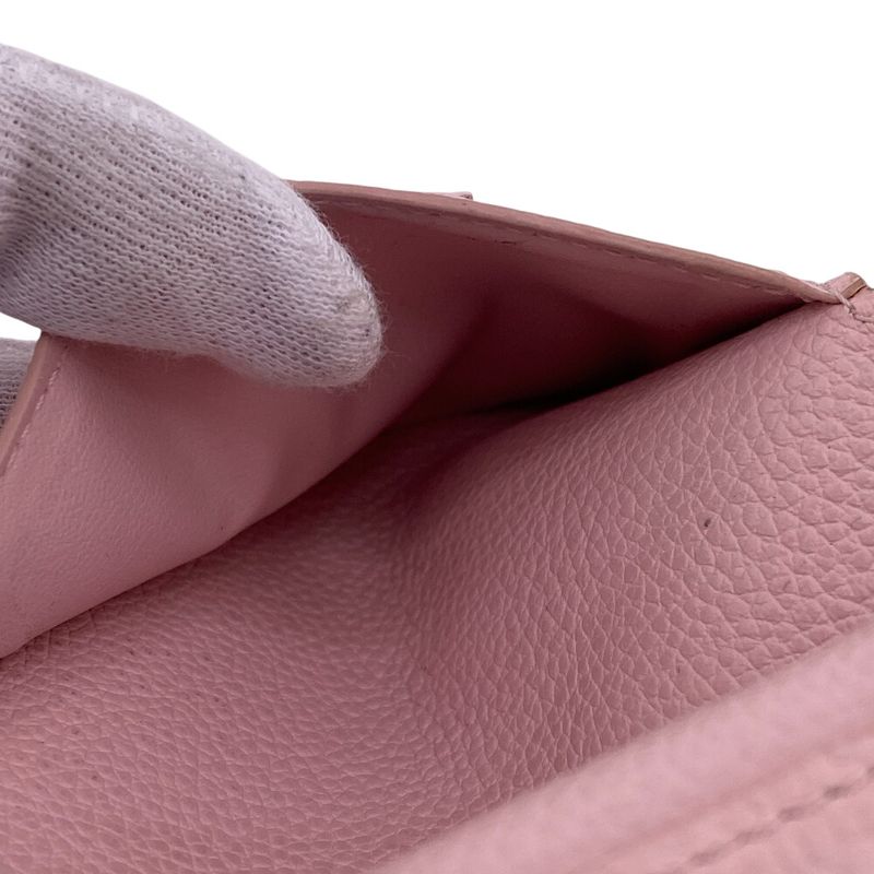 Louis Vuitton Compact Wallet Portefeuille Bifold Pink