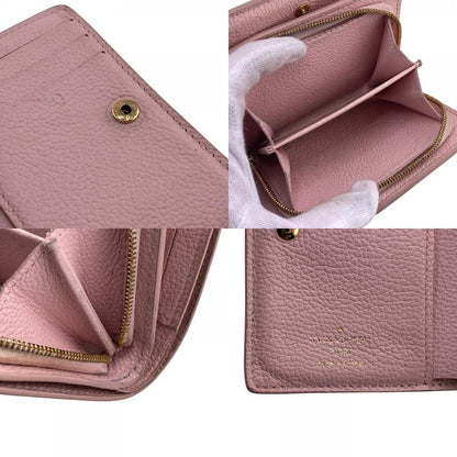 Louis Vuitton Compact Wallet Portefeuille Bifold Pink