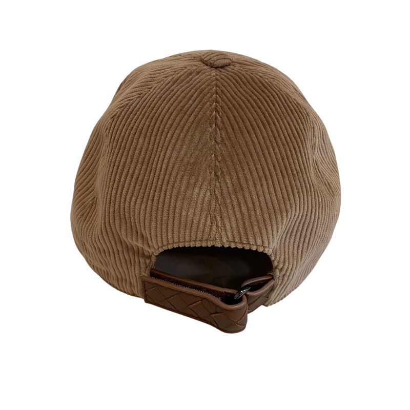 Bottega Veneta Corduroy Cap Beige