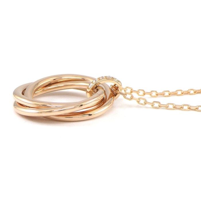 Cartier Necklace Trinity Christmas Limited Model Triple Circle 5 Points