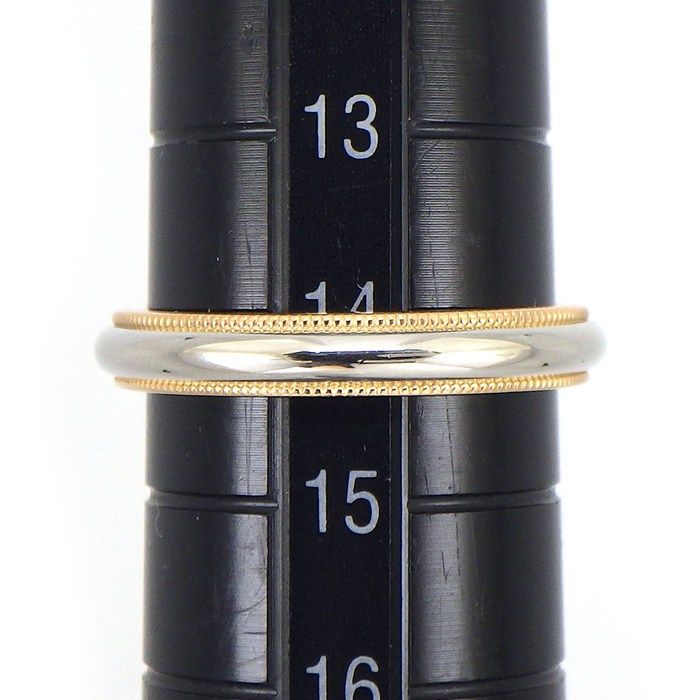Tiffany & Co. Ring Together Milgrain 18K Pink Gold