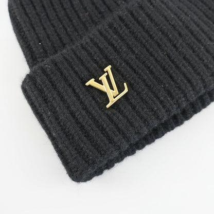 Louis Vuitton Beanie LV Spark Knit Cap Cashmere Noir Black