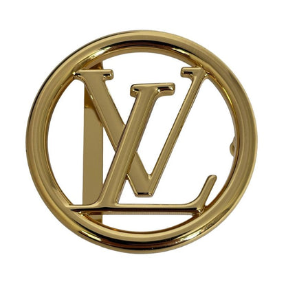 Louis Vuitton Monogram Belt LV Circle Reversible 30 75 Waist Epi LV Gold Width