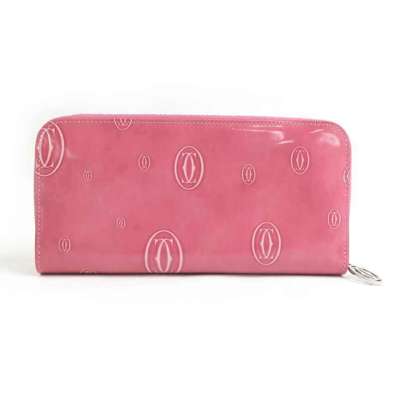 Cartier Zip Around Wallet Happy Birthday