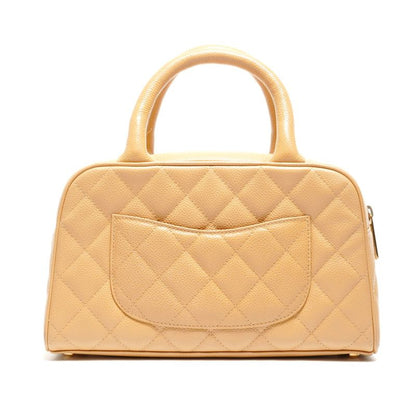 Chanel Handbag CC Logo Caviar Leather Mini