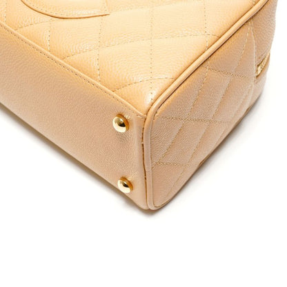 Chanel Handbag CC Logo Caviar Leather Mini