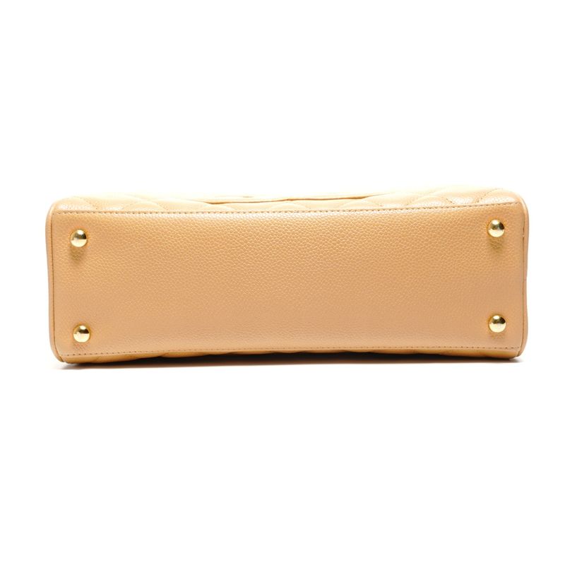 Chanel Handbag CC Logo Caviar Leather Mini