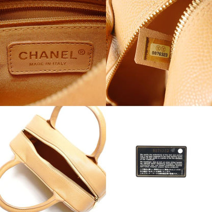 Chanel Handbag CC Logo Caviar Leather Mini