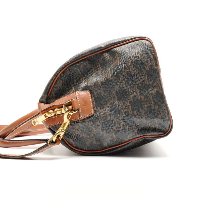 Celine Boston Bag Macadam Trinoff Logo