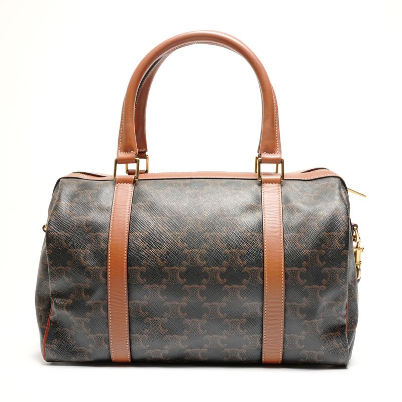 Celine Boston Bag Macadam Trinoff Logo
