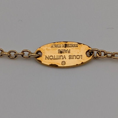 Louis Vuitton Necklace LV Iconic Gold