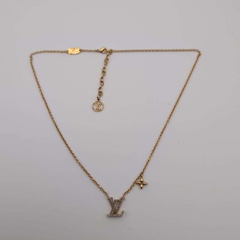 Louis Vuitton Necklace LV Iconic Gold