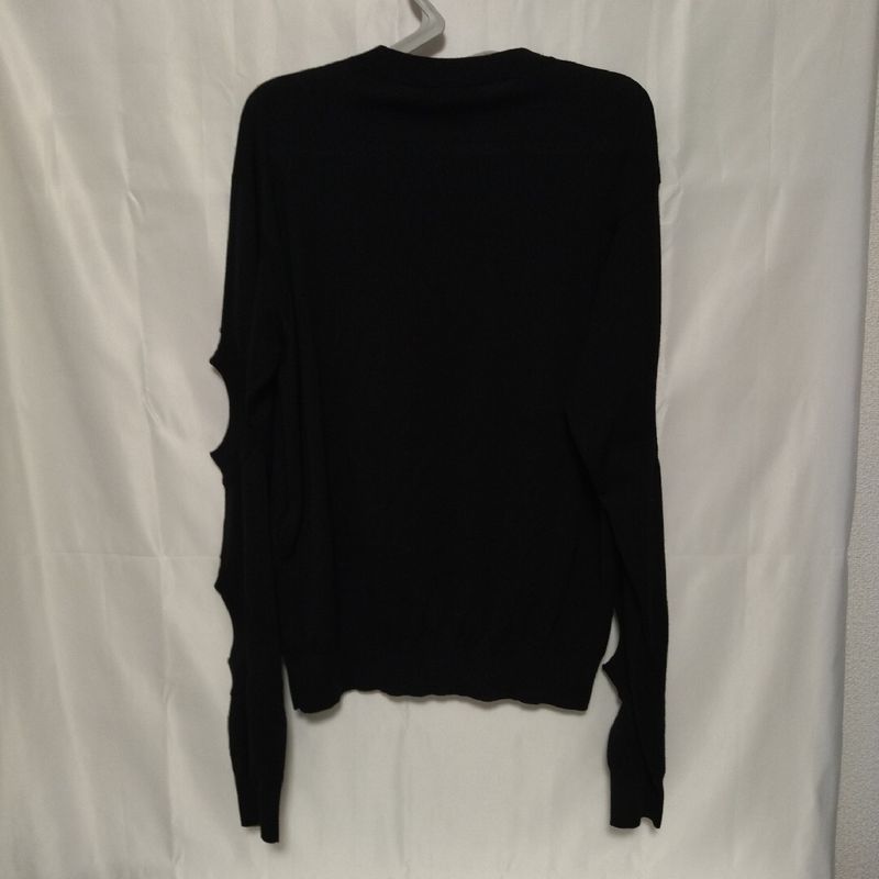 Louis Vuitton Sweater Knit Black Calf Monogram