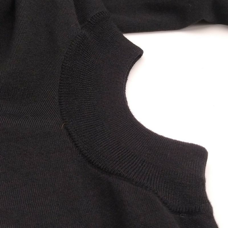 Louis Vuitton Sweater Knit Black Calf Monogram