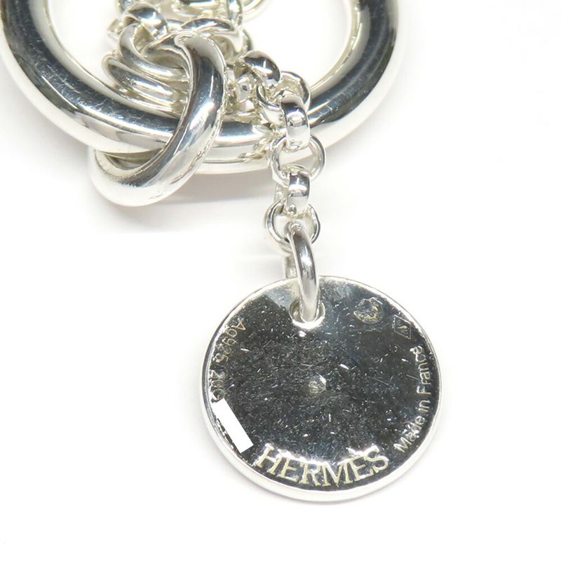 Hermes Bracelet Chaine D'ancre New Farandole ST Silver