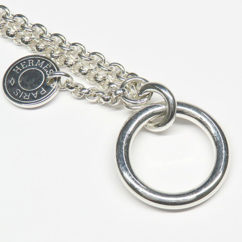 Hermes Bracelet Chaine D'ancre New Farandole ST Silver