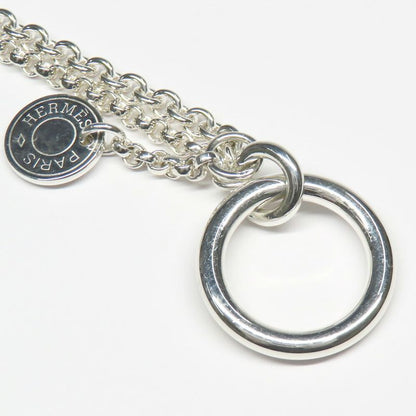 Hermes Bracelet Chaine D'ancre New Farandole ST Silver