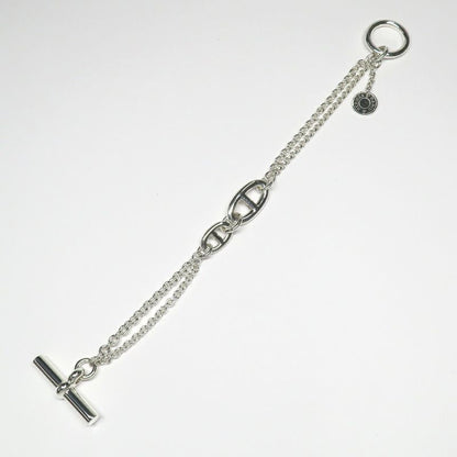 Hermes Bracelet Chaine D'ancre New Farandole ST Silver