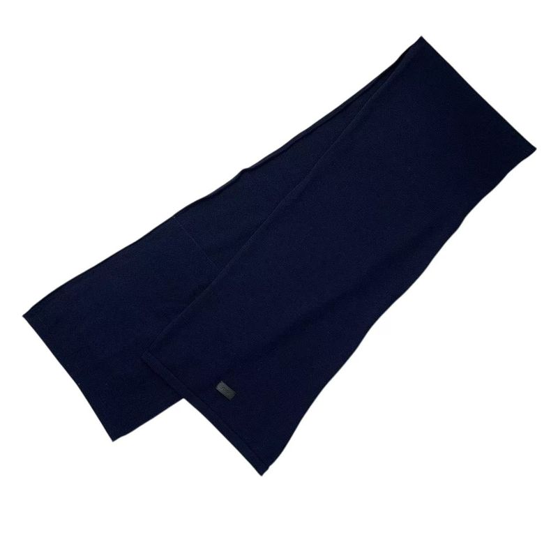 Fendi Muffler Wool Navy Mon Star Scarf