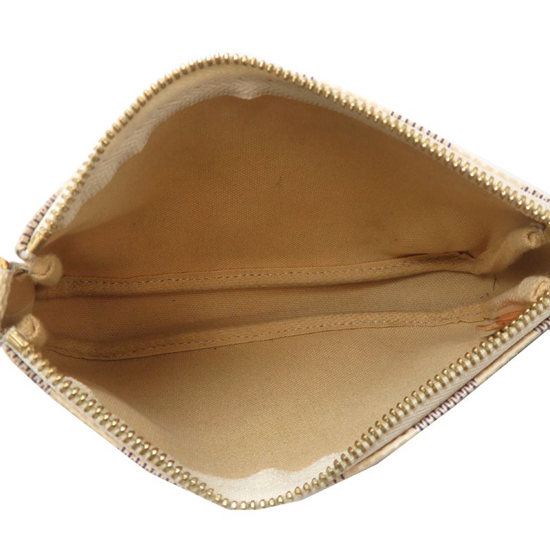 Louis Vuitton Pouch Leather White