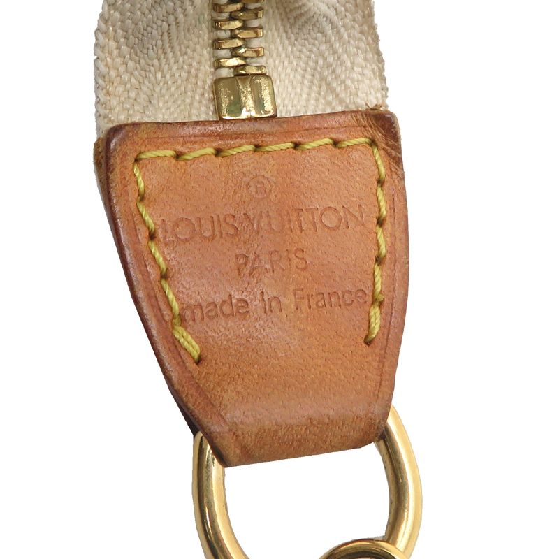 Louis Vuitton Pouch Leather White