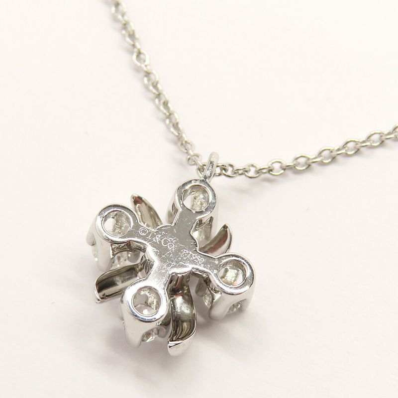 Tiffany & Co. Sixteen Stone Jean Schlumberger Cross Platinum Necklace