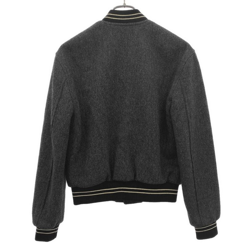 Celine Embroidery Teddy Jacket Stadium Gray 34