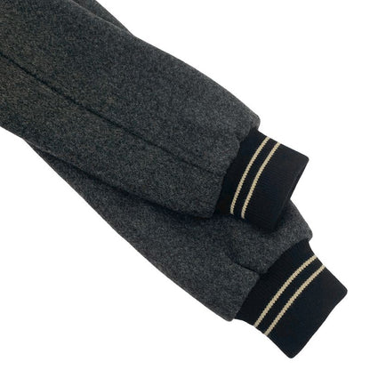 Celine Embroidery Teddy Jacket Stadium Gray 34