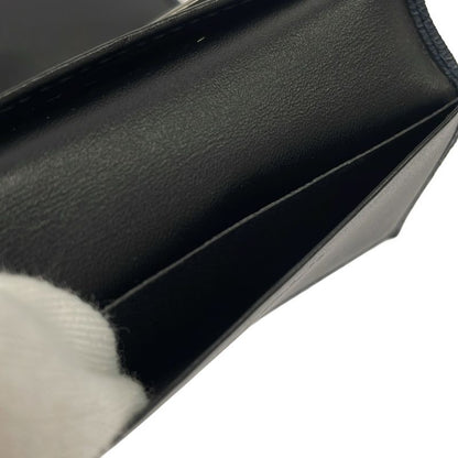 Bvlgari Leather Key Case Navy