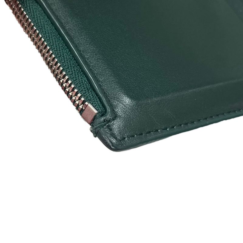 Balenciaga Coin & Card Case Fragment Green