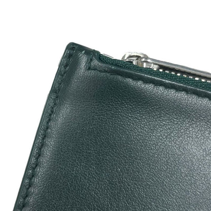 Balenciaga Coin & Card Case Fragment Green