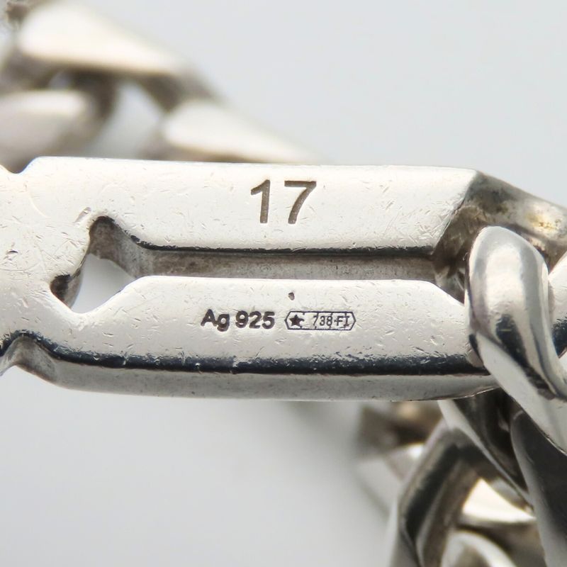 Gucci Bracelet Knot Infinity 17 Silver Chain