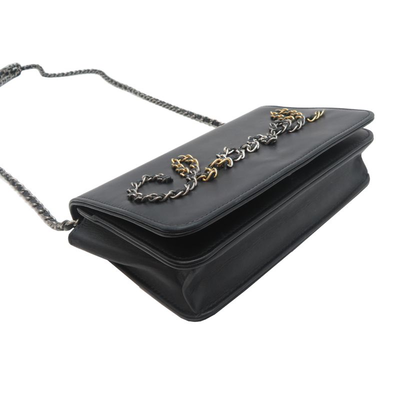 Chanel Shoulder Bag Black M