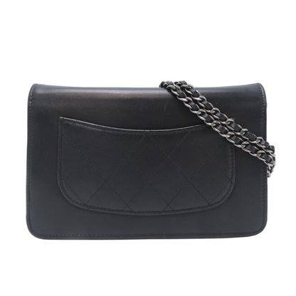 Chanel Shoulder Bag Black M
