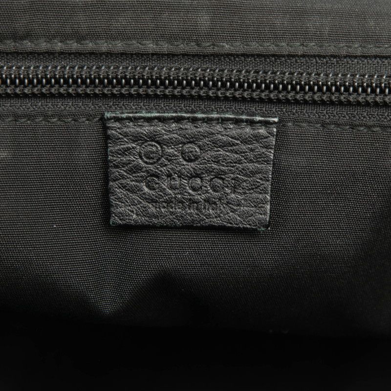 Gucci GG Nylon Crossbody Shoulder Bag Black