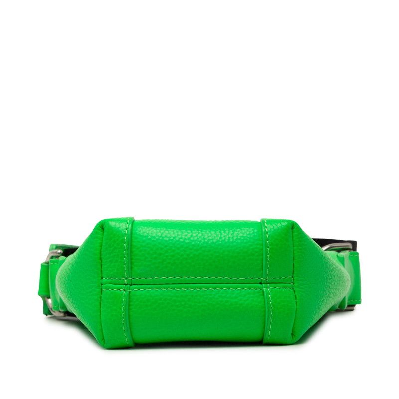 Balenciaga Hourglass Green Leather