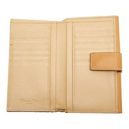 Dior Trotter Beige Brown Canvas Leather