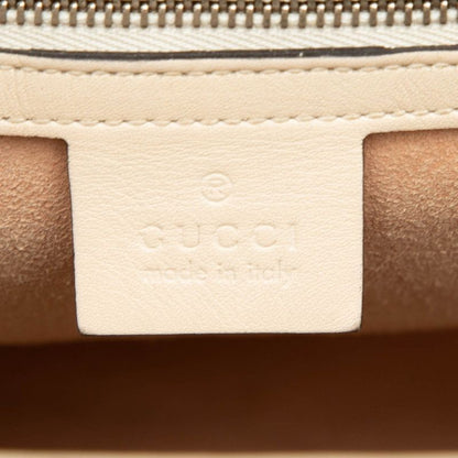 Gucci Dionysus 2-Way Shoulder Bag White Leather