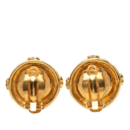 Chanel CC Logo Gold Plated