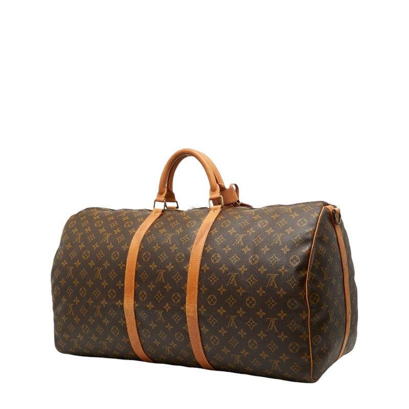 Louis Vuitton Monogram Keepall Bandouliere 60 Boston Bag 2-Way