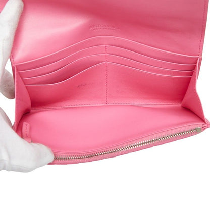 Bottega Veneta Intrecciato Pink Leather