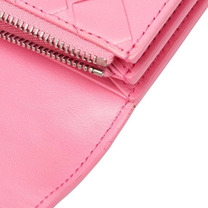 Bottega Veneta Intrecciato Pink Leather