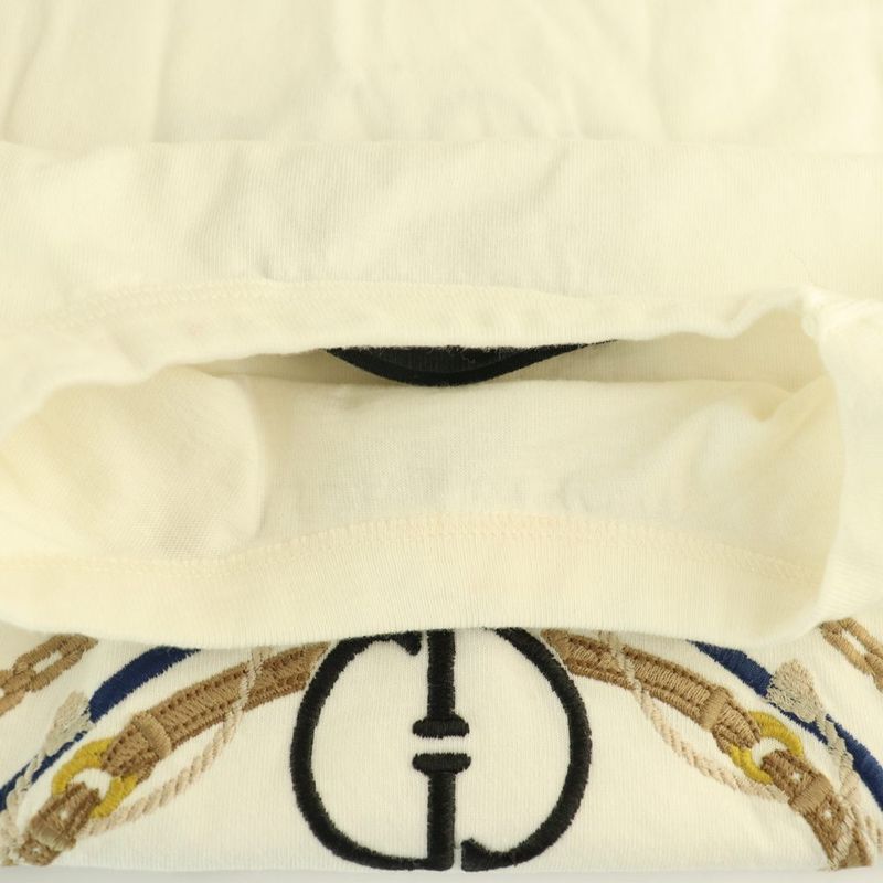 Gucci Interlocking Cotton Jersey T-Shirt Short Sleeve S